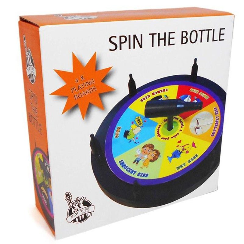 Household Spin The Bottle Family Game 4 x Playing Boards - Birmingham Toys & More
