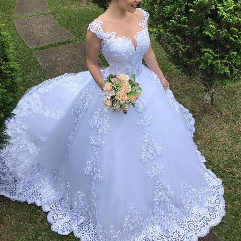 Wedding Dress White Vintage Lace Wedding Dress - Birmingham Toys & More