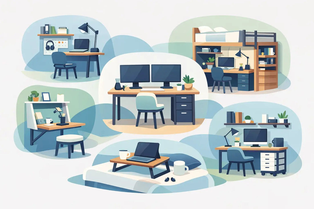 10 Student Desk Setup Examples That Save Space - Birmingham Toys & More