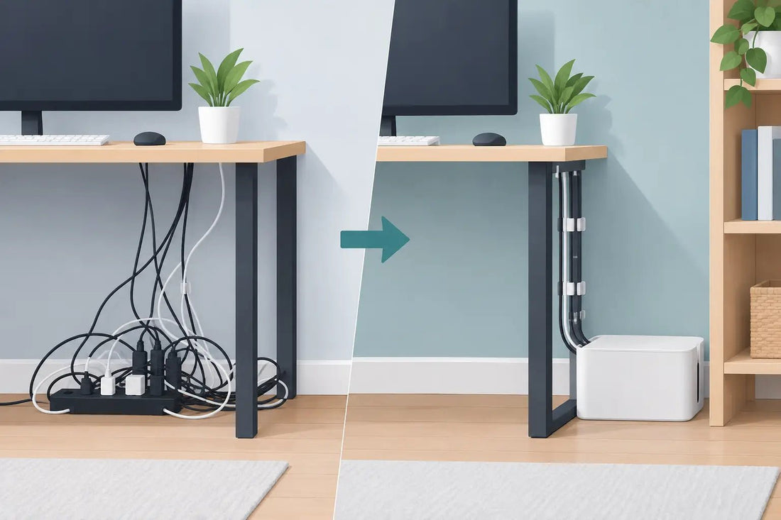 How to Remove Cable Clutter Without Drilling - Birmingham Toys & More