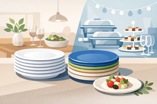 Melamine Plates for Serving at Home and Events - Birmingham Toys & More