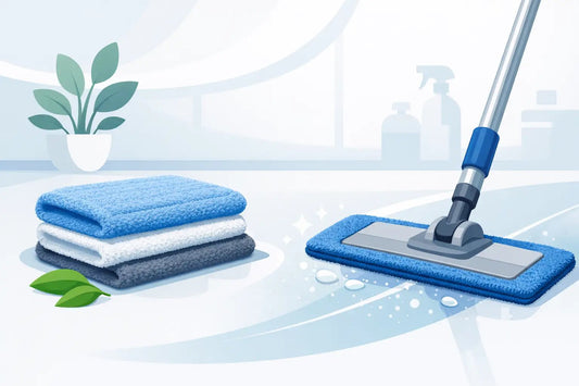 Reusable Microfibre Mop Pads for Easy Cleaning - Birmingham Toys & More