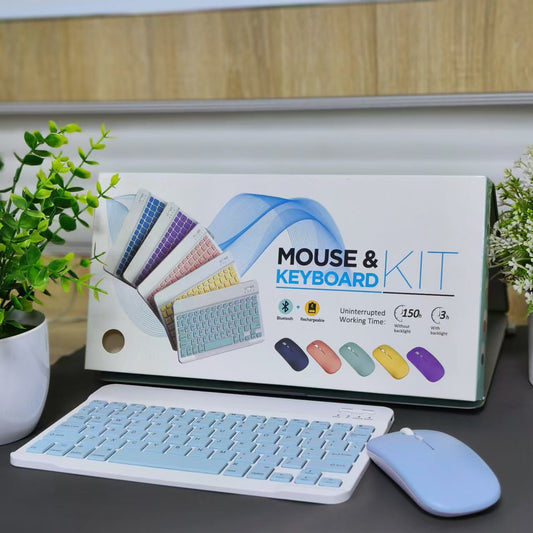 Ultra-Slim Rechargeable Wireless Keyboard & Mouse Combo
