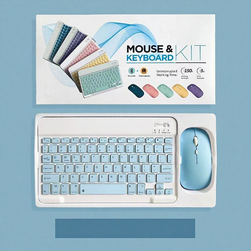Ultra-Slim Rechargeable Wireless Keyboard & Mouse Combo