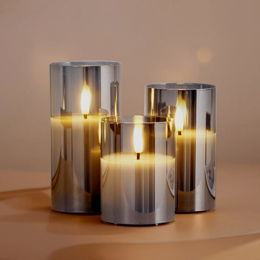 Flameless LED Candles 3 Pack Battery Operated Candles With Remote Control, Realistic Flickering Candles For Safe Ambiance - Birmingham Toys & More