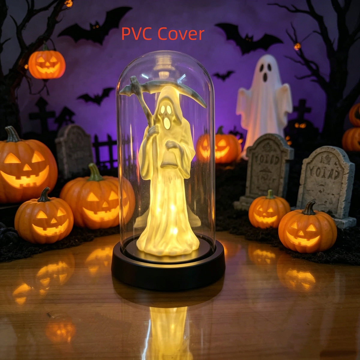 Halloween Luminous Ghost Decoration | Glowing Horror Decor - Birmingham Toys & More
