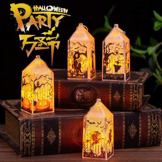 Halloween Pumpkin Lantern Decorations Children Halloween Halloween Kindergarten Gift Ornaments Hanging Props - Birmingham Toys & More