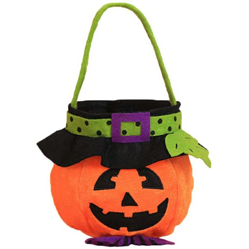 Halloween Pumpkin Trick or Treat Candy Bag for Kids - Birmingham Toys & More