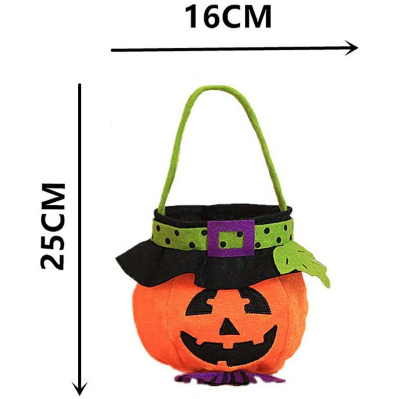 Halloween Pumpkin Trick or Treat Candy Bag for Kids - Birmingham Toys & More