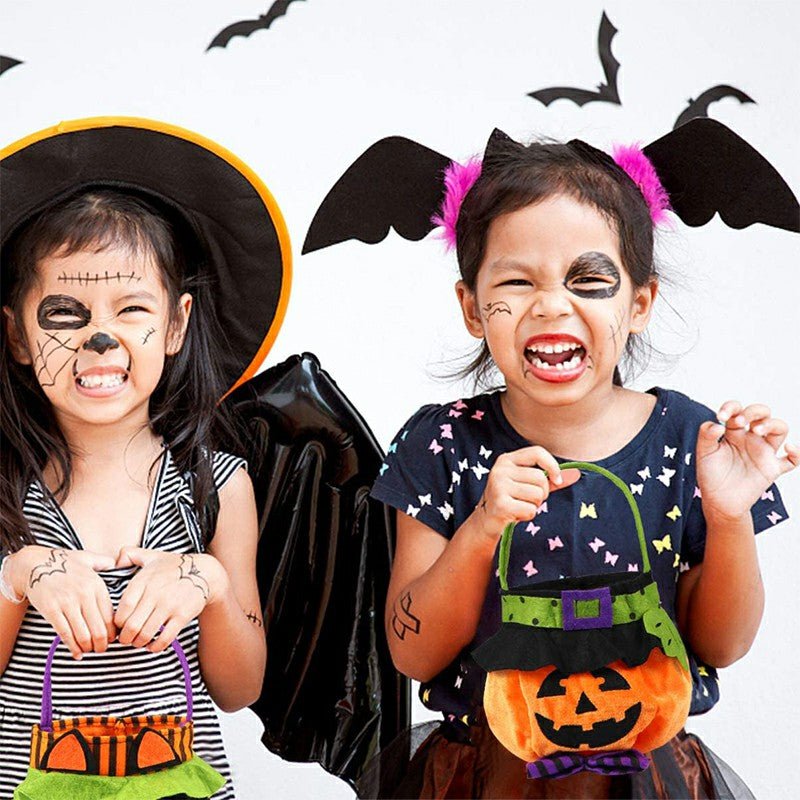 Halloween Pumpkin Trick or Treat Candy Bag for Kids - Birmingham Toys & More