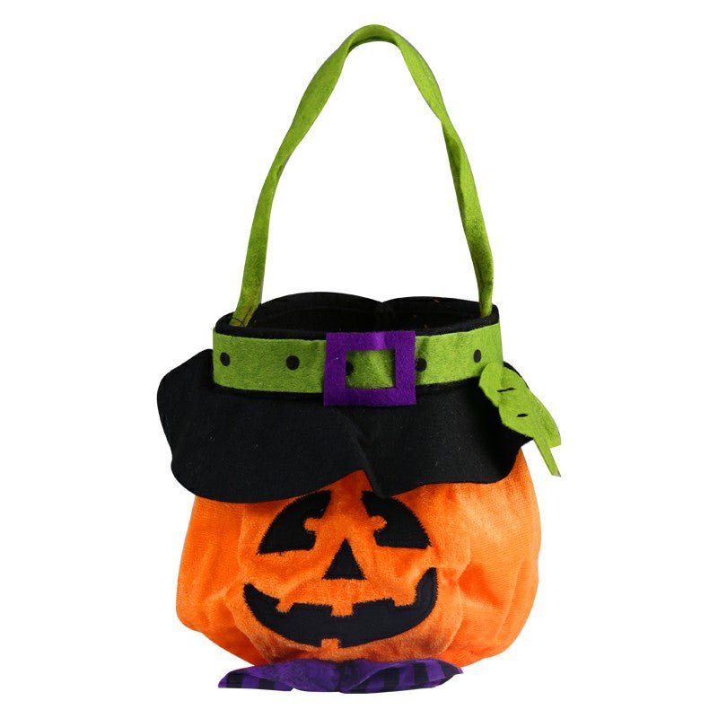 Halloween Pumpkin Trick or Treat Candy Bag for Kids - Birmingham Toys & More