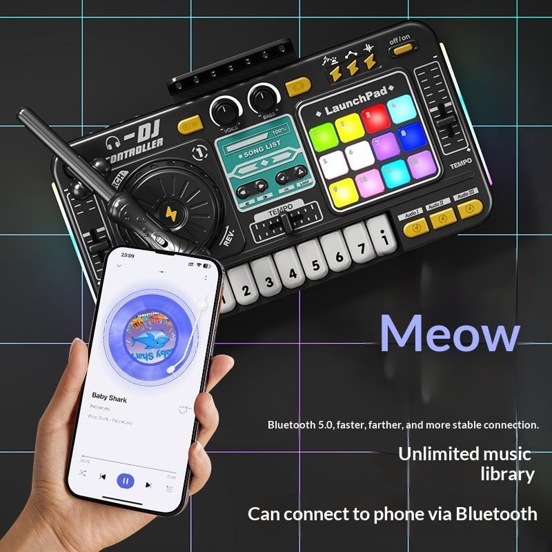 Multi-function DJ Music Lighting Electronic Keyboard - Birmingham Toys & More