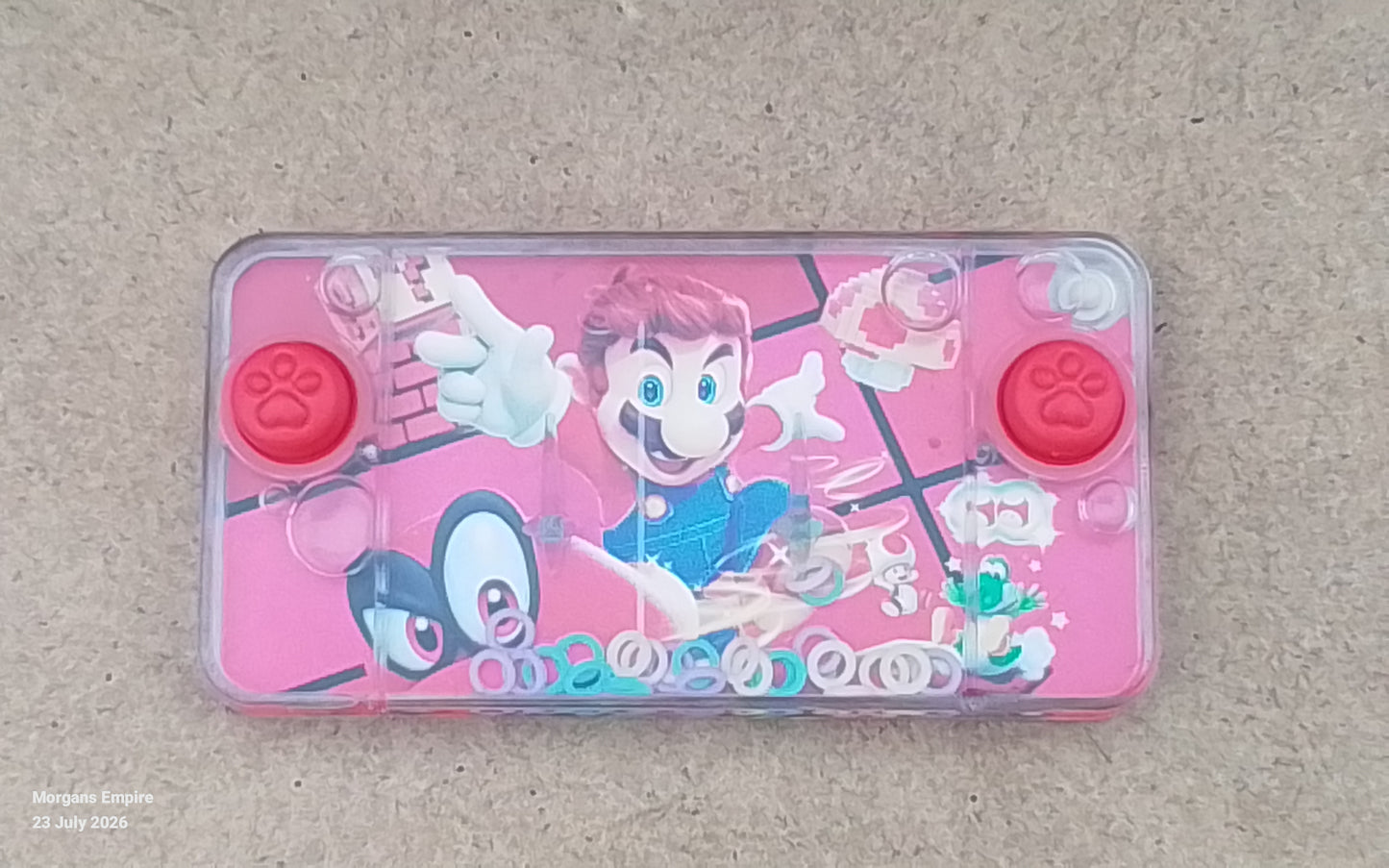 Mario & Luigi Themed Water Bath Game Toy