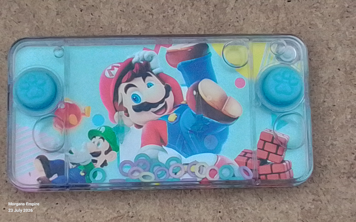 Mario & Luigi Themed Water Bath Game Toy