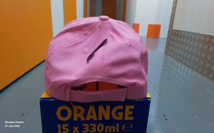 Work Hard Play Harder Pink Baseball Cap