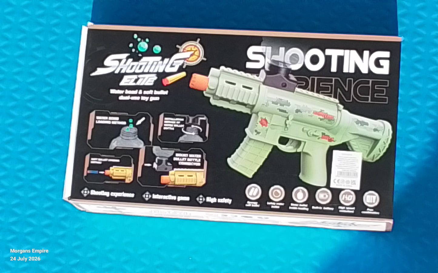 Shooting Elite Water Bomb Gun Toy And Darts