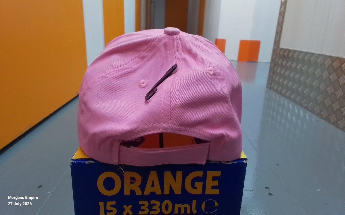 Work Hard Play Harder Pink Baseball Cap - Birmingham Toys & More